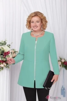 Жакет (пиджак) Нинель Шик 5563 зелёный