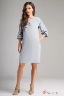 Платье Teffi Style 1281 серый