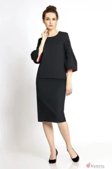 Юбочный костюм УТИЛЬ PiRS 345 полностью чернильно-синий