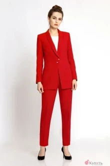 Брючный костюм УТИЛЬ PiRS 339 красный