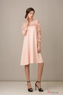 Платье Rosheli 460 пудра