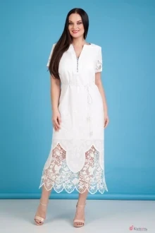 Платье Лилиана 372N белый