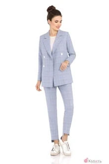 Брючный костюм УТИЛЬ PiRS 412 голубой