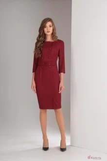 Платье TVIN 7440-1 красно-черное