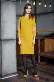 Платье Fantazia Mod 3107 горчица