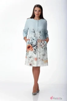 Платье Ладис Лайн 969 цветочный принт