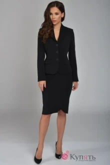 Юбочный костюм Teffi Style 1369 черный