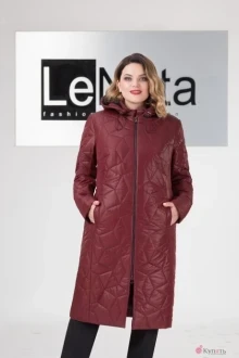 Пальто LeNata 11964 бордо