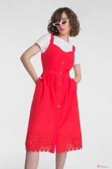 Сарафан ELLETTO LIFE 1694 красный