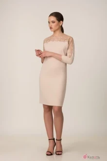 Платье Rosheli 512 бежевый