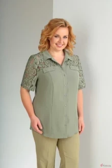 Блузка, туника, рубашка Орхидея Люкс 947