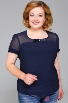 Блузка Медея и К 1751 синий