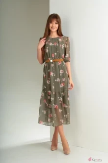 Платье TVIN 7490 цветы