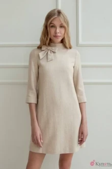 Платье Malkofashion П205 беж