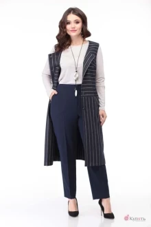Брючный костюм Anastasia Mak 696 тройка