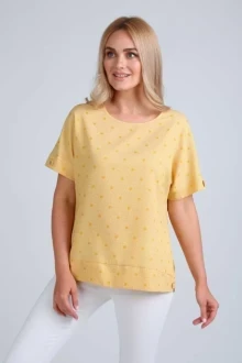 Блузка из хлопка MODEMA 350/1 желтый