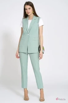 Брючный костюм ALANI COLLECTION 1445 мята