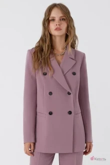 Жакет (пиджак) УТИЛЬ PiRS 3384 серо-розовый