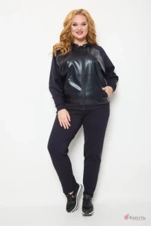 Брючный костюм Michel Chic 1194 чернильный, синий