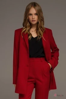 Брючный костюм УТИЛЬ PiRS 3553 бордо двойка