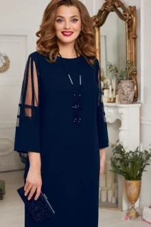 Платье AGATTI 3755В синий