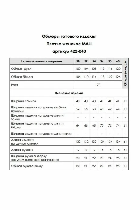 MALI 422-040