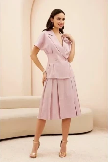 Юбочный костюм Lissana 4655 двойка розовый