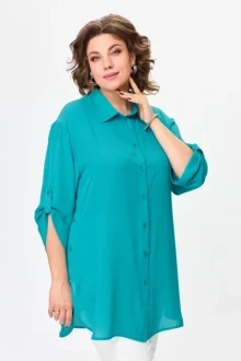 Туника Anastasia Mak 1131 бирюза