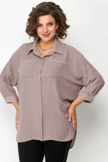Блузка SolomeaLux 869 кофе