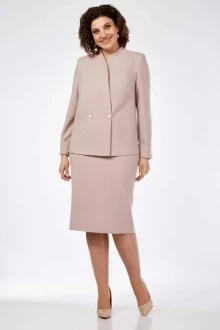 Юбочный костюм Карина Делюкс 1219 пудра