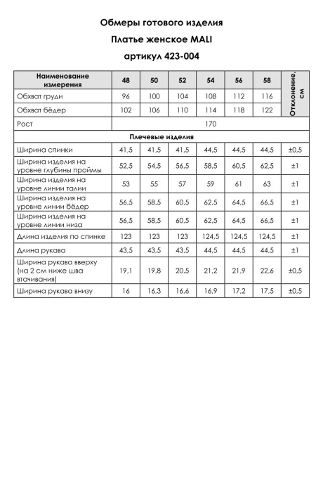MALI 424-004