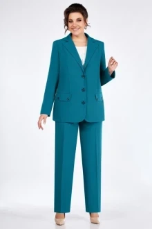 Брючный костюм Bagira 929 бирюза