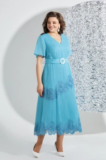 Платье Mira Fashion 5426-3 голубой