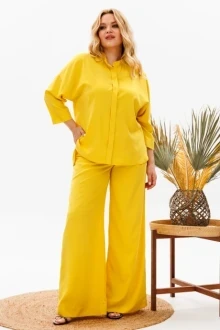 Брючный костюм Michel Chic 1373-В желтый