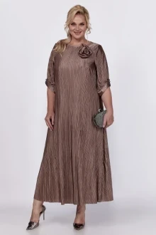 Платье ALGRANDA (Novella Sharm) 4017-3 капучино