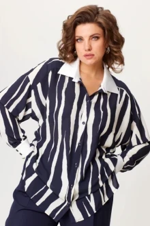 Блузка Anastasia Mak 1209 синий