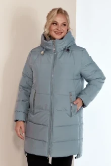 Женская зимняя куртка Shetti 2161 стальной
