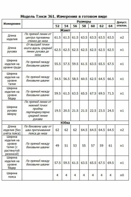 *Распродажа Тэнси 361