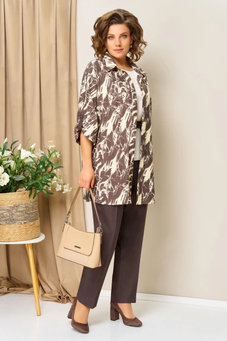 VOLNA 1446 шоколадно-бежевый