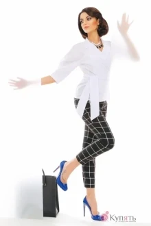 Брюки Anna Majewska 900 клетка