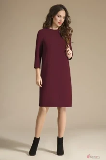 Платье Teffi Style 1223 спелая вишня