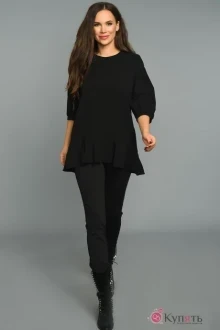 Брючный костюм Teffi Style 1239 черный