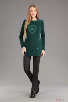 Брючный костюм EOLA 1273 зелёный