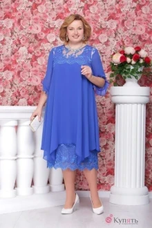 Платье Нинель Шик 279 василёк